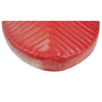 PLURIFY - 3X8 FEATHER, RED, GLOSSY